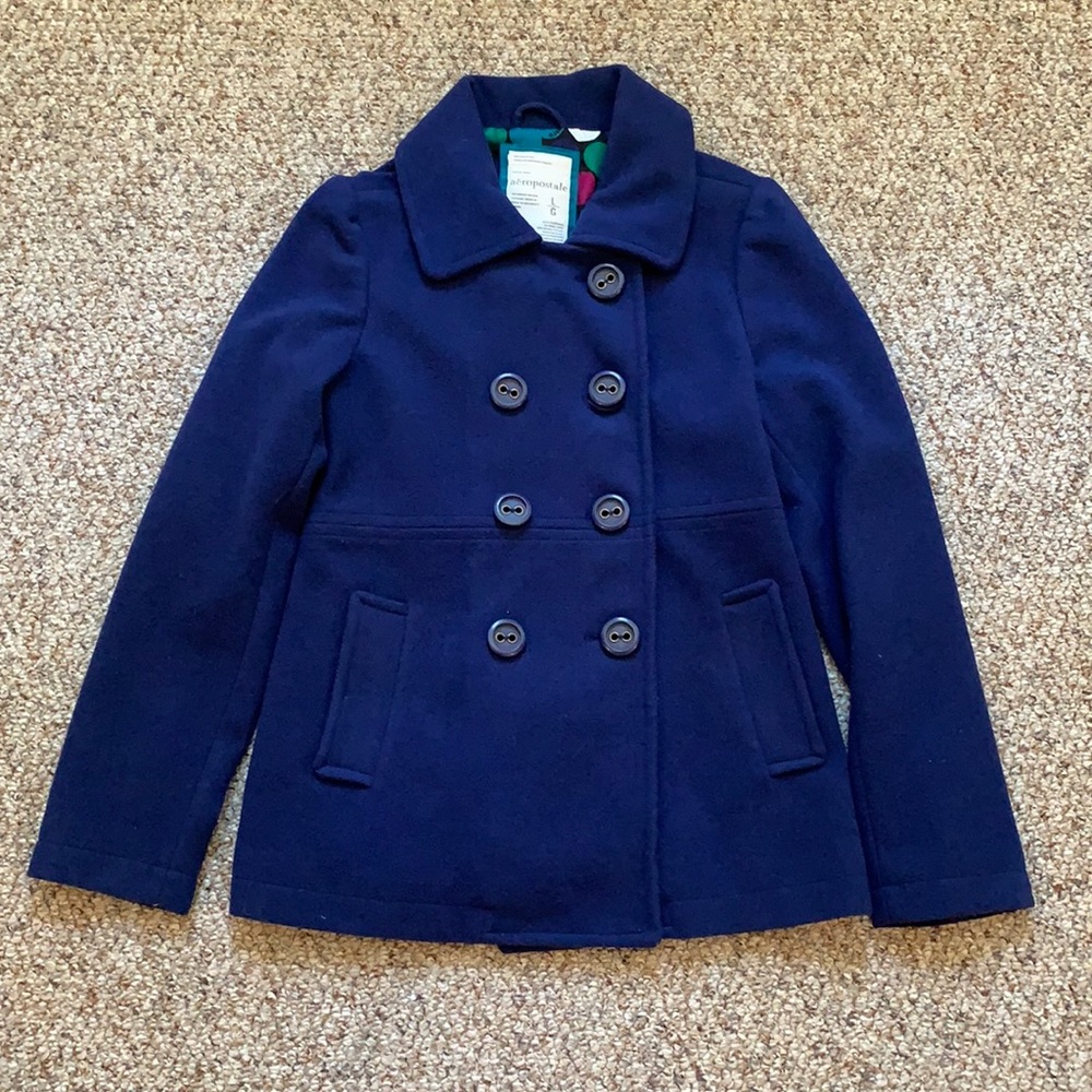 Aeropostale wool pea coat